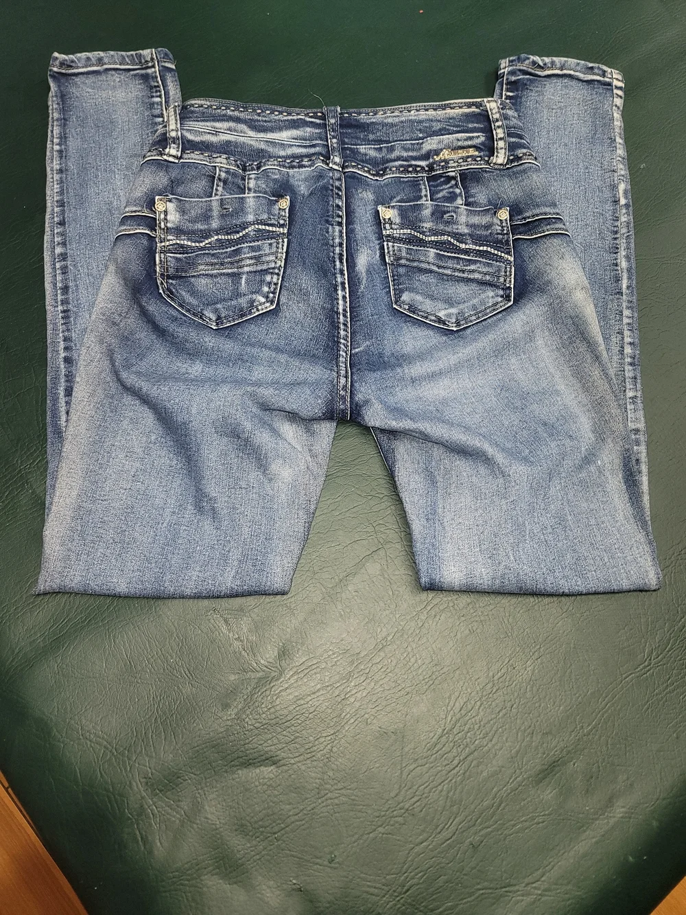 Light Blue Women's Skinny Jeans - Unbranded - Picture 5 of 9